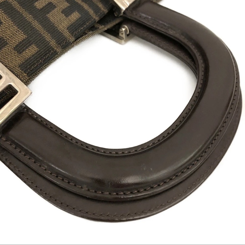 AUTH Fendi Zucca Canvas Tote - Picture 4 of 9